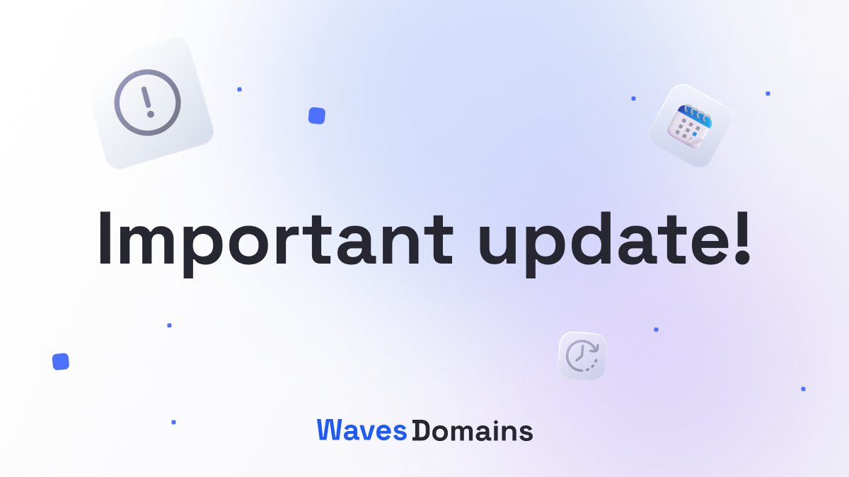 WavesDomains's tweet photo. First of all, we are delighted to see our community growing. Welcome to the family!☺️

Our smart contracts are charged up and ready to go, and all that is left is to add some finishing touches to the UI 🚀

🧵👇👇👇 https://t.co/nsQDc2zUh0