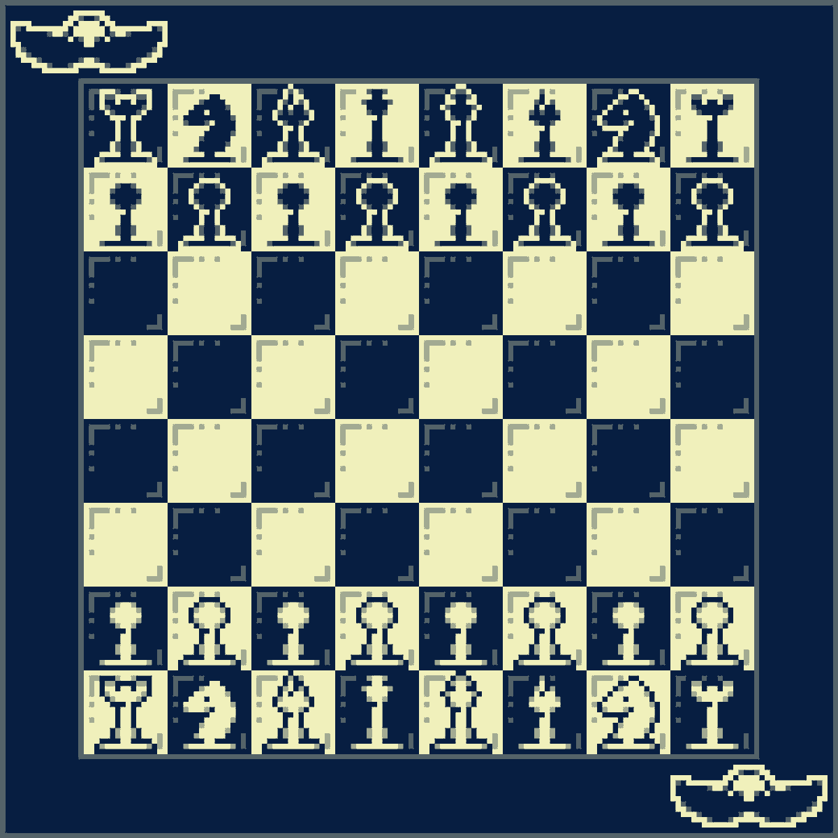 covil_px's tweet photo. Do you wanna play?♟️
.
.
.
.
#pixelartist #Pixelart #Onebit https://t.co/LGD1aqeZKk