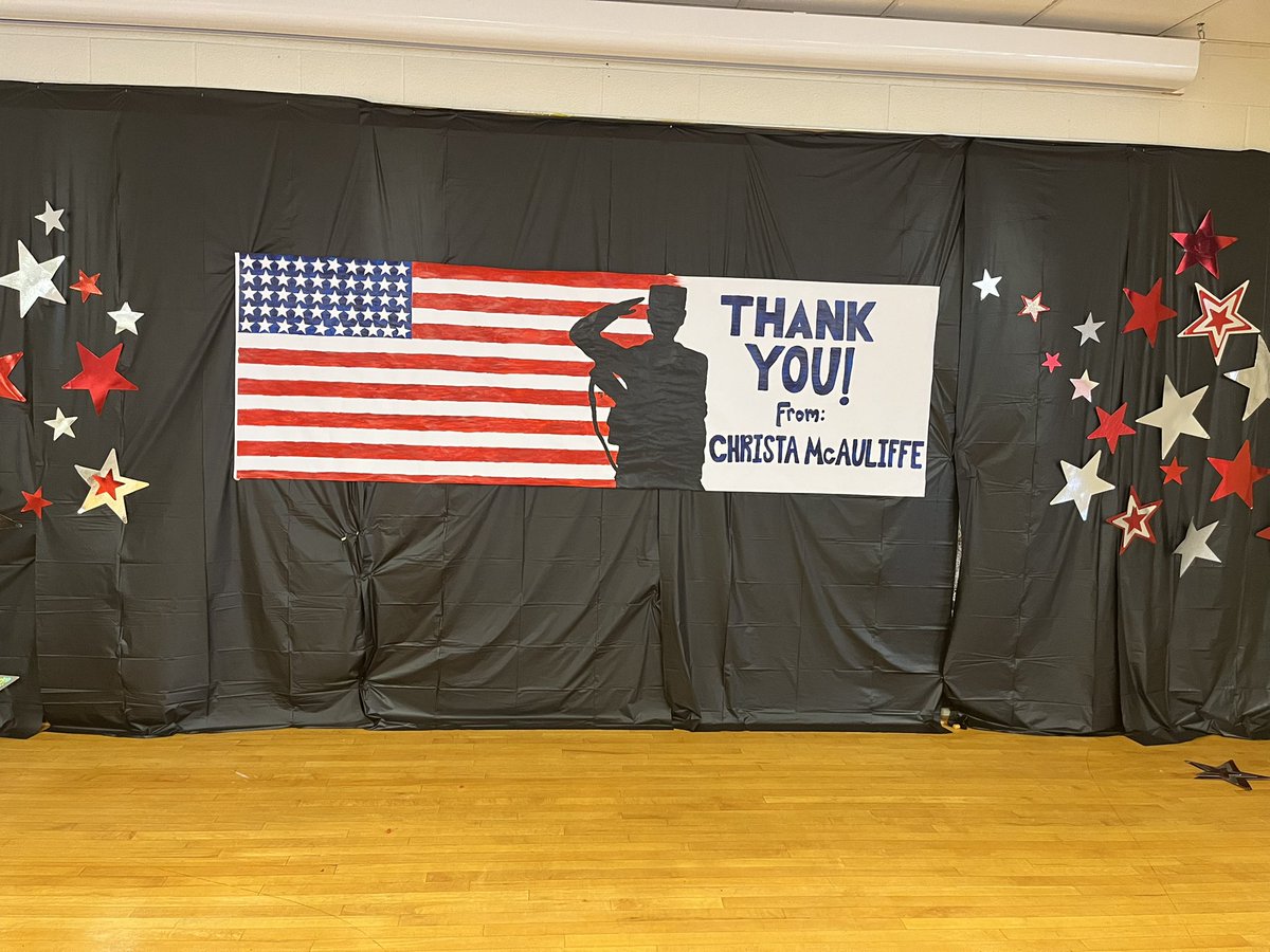 ChristaMCA_JSD's tweet image. CMMS is getting ready for Run for Vets!! 🇺🇸 🇺🇸 🇺🇸 

The main event is MONDAY 11/7! Don’t forget to wear sneakers!! 
#CMMSLionPride 🦁