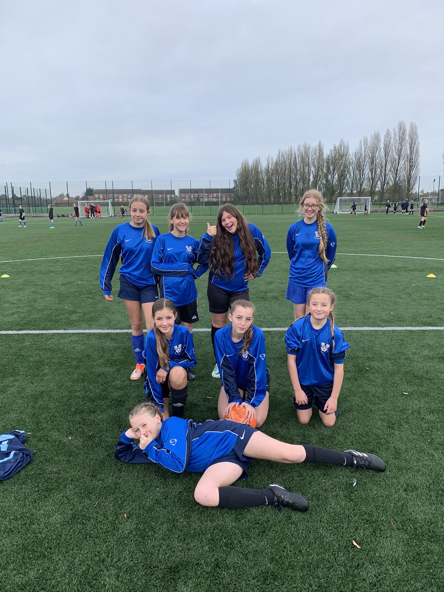 HHSSport's tweet photo. ⚪️🔵Girls Football🔵⚪️

The Year 7/8 girls loved playing in the #UtilitaGirlsCup tournament 🏆 this week! Thanks @tigerstrust 🤩

@UtilitaFootball | @EFL | @EFLTrust https://t.co/9kdFlys9yx