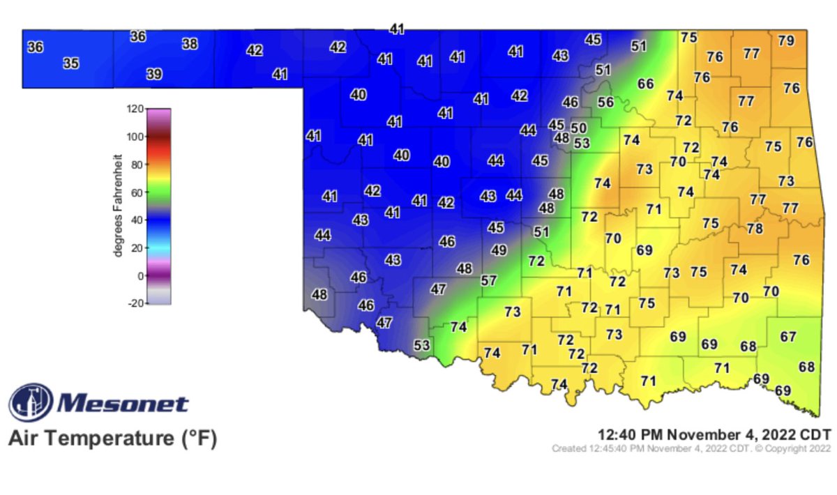 MyRadar Weather on Twitter "How strong is this cold front? It's 74