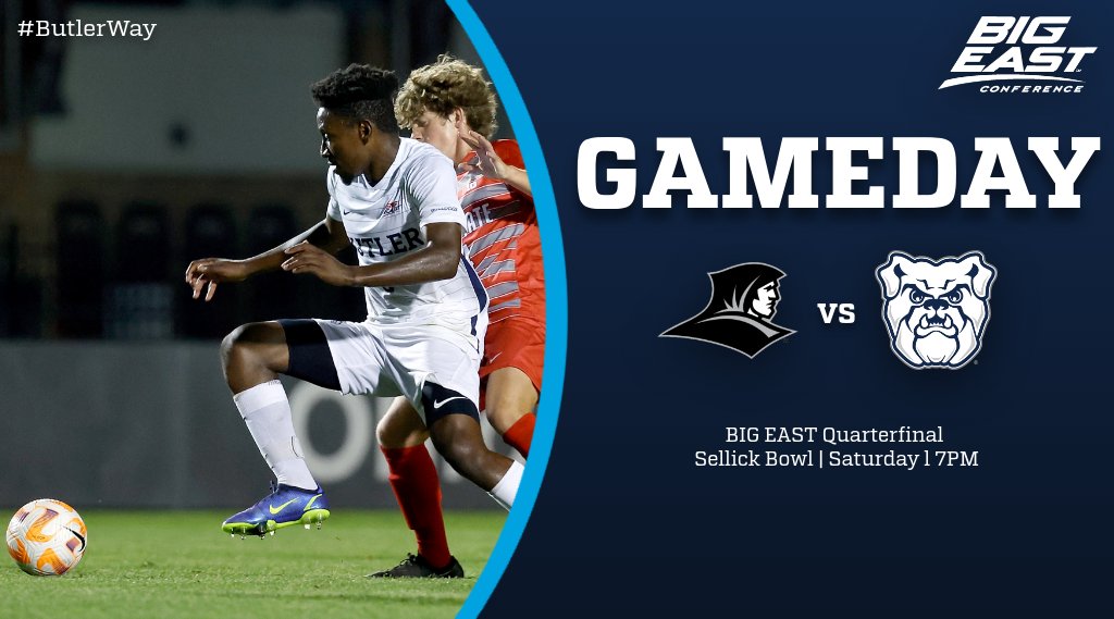 ButlerMSoccer's tweet photo. It's time for the BIG EAST Tournament, and the Bulldogs are hosting Providence tonight in quarterfinal action!

#LetsGoDawgs https://t.co/WhQuNKjmZP