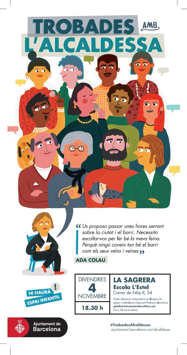 rogilce's tweet photo. En Barcelona existe un diálogo directo entre a veciñanza e o goberno municipal. Na #Coruña existiu durante o goberno da @mareatlantica. Hoxe teño a sorte de acudir a “Trobades amb l'alcaldessa” no barrio de La Sagrera. Decenas de persoas e un goberno disposto a escoitar. https://t.co/bI09nOKKLR
