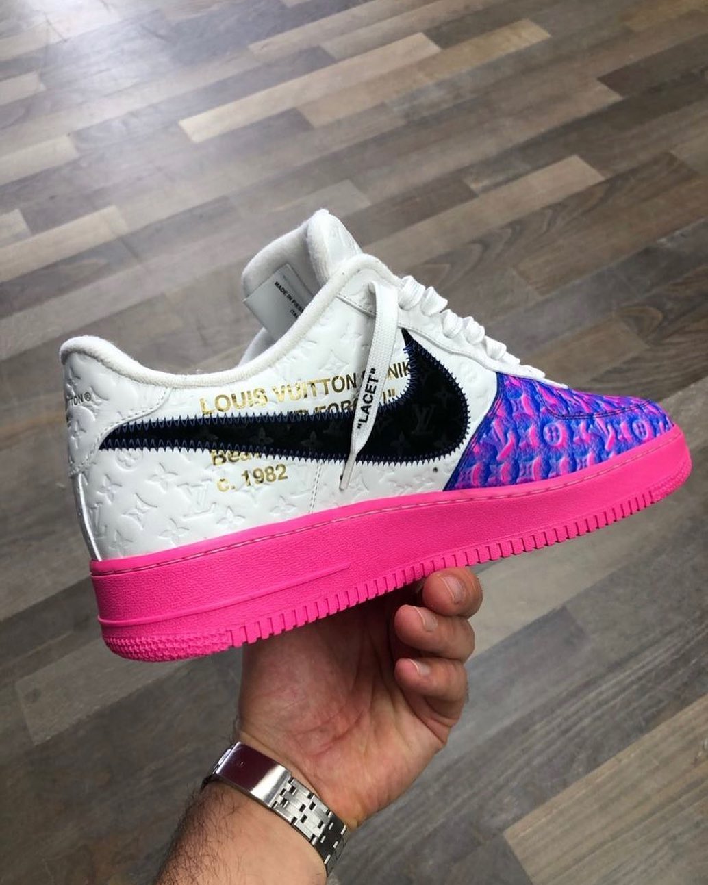 Close Look At The Unreleased OFF-WHITE x Nike Air Force 1 Low Hard Lemonade  - TheSiteSupply