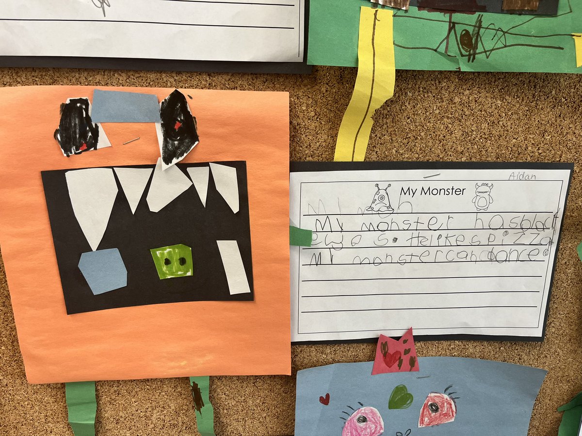 MrsCraigSSRCE's tweet photo. A few more fabulous firstie monsters! https://t.co/oUGHnJtjk5