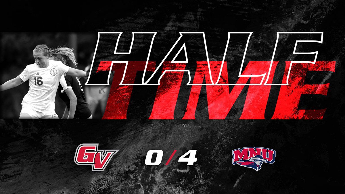 W⚽️| HALFTIME | GV 0 - MNU 4

MidAmerica Nazarene has the edge at the half over the Vikings. 
#HeartWSOC