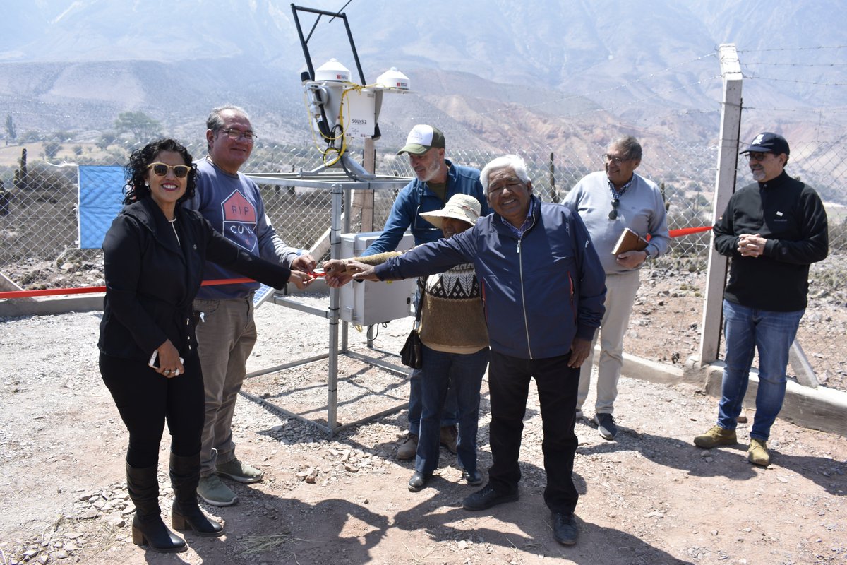 INTACIPAF's tweet photo. El gobierno de la provincia de #jujuy, el INTA y Conicet inauguran una estación solarimétrica en la sede del #ipafnoa
Participan del acto autoridades nacionales, provinciales ,municipales, universidades y organismos de ciencia y técnica.(Hilo) https://t.co/ehyuFqiQMG