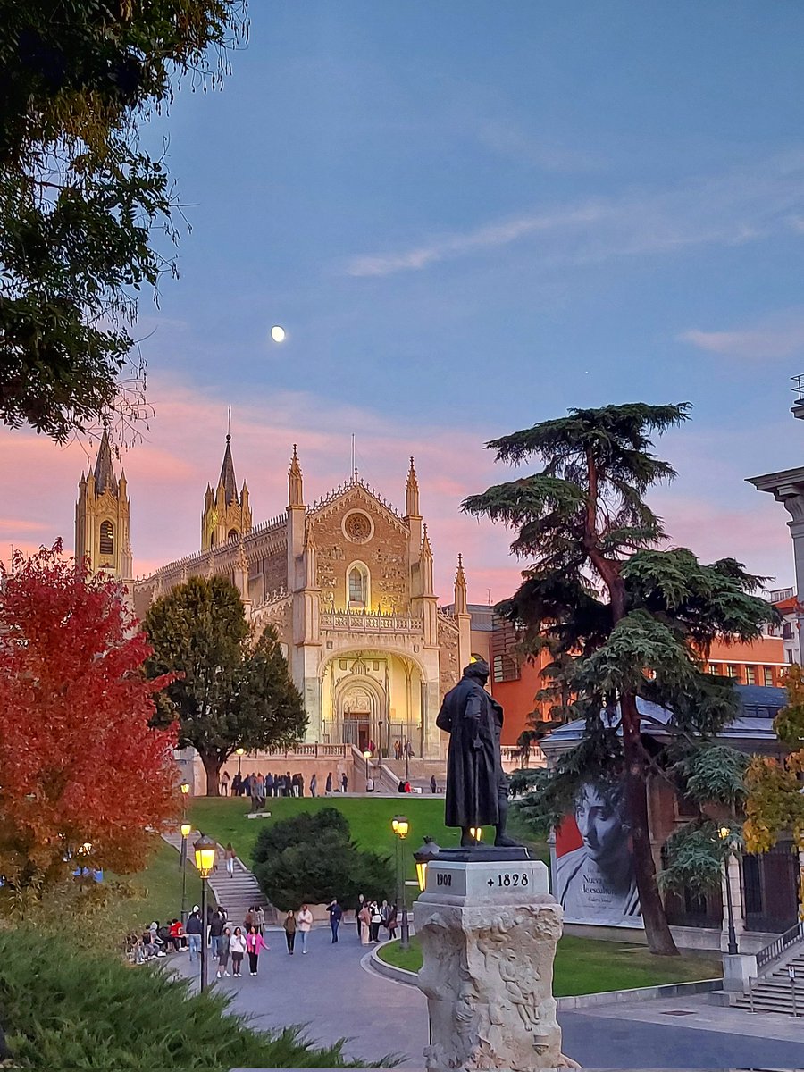 Menuda tarde con Goya por testigo.
#Madrid