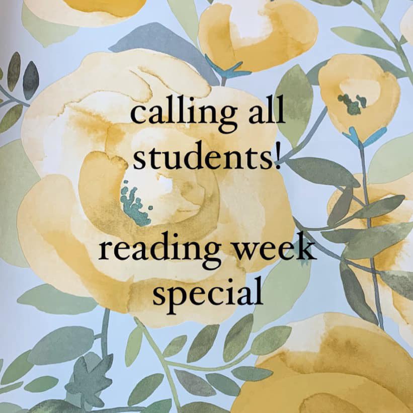 Hey Halifax Students! We know you work hard. Good job making it to Fall Reading Week. As a nod to your accomplishment, we’re offering a Reading Week Special. From today, Nov 4th until Sat Nov 12 receive a free beverage with your cheesecake slice purchase. Offer is dine-in only.
