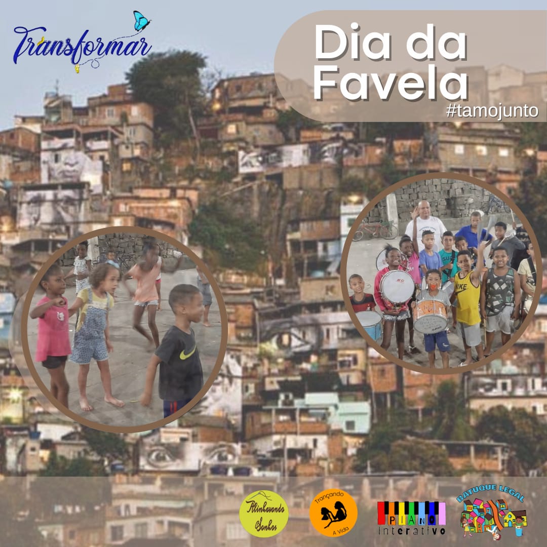 OTransformar's tweet photo. Onde alguns enxergam apenas pobreza, medo, alvos... nós enxergamos potência, resiliência, criatividade, múltiplas oportunidades de transformação!

#diadafavela

#tamojunto #somoscapazes
#todostemosvalor 
#pazparatodos https://t.co/JJPXE8HVo7