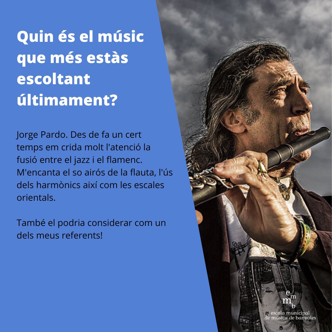 📩 Ja els teniu al #butlletí electrònic del mes de novembre amb molts continguts interessats! 

🎼 A més, cada mes us anirem presentant el professorat de l'escola a través d'una mini-entrevista. El primer torn és el de la professora de flauta travessera, <a href="/neus_planaturu/">Neus Plana Turu</a>! 👩‍🏫🎶