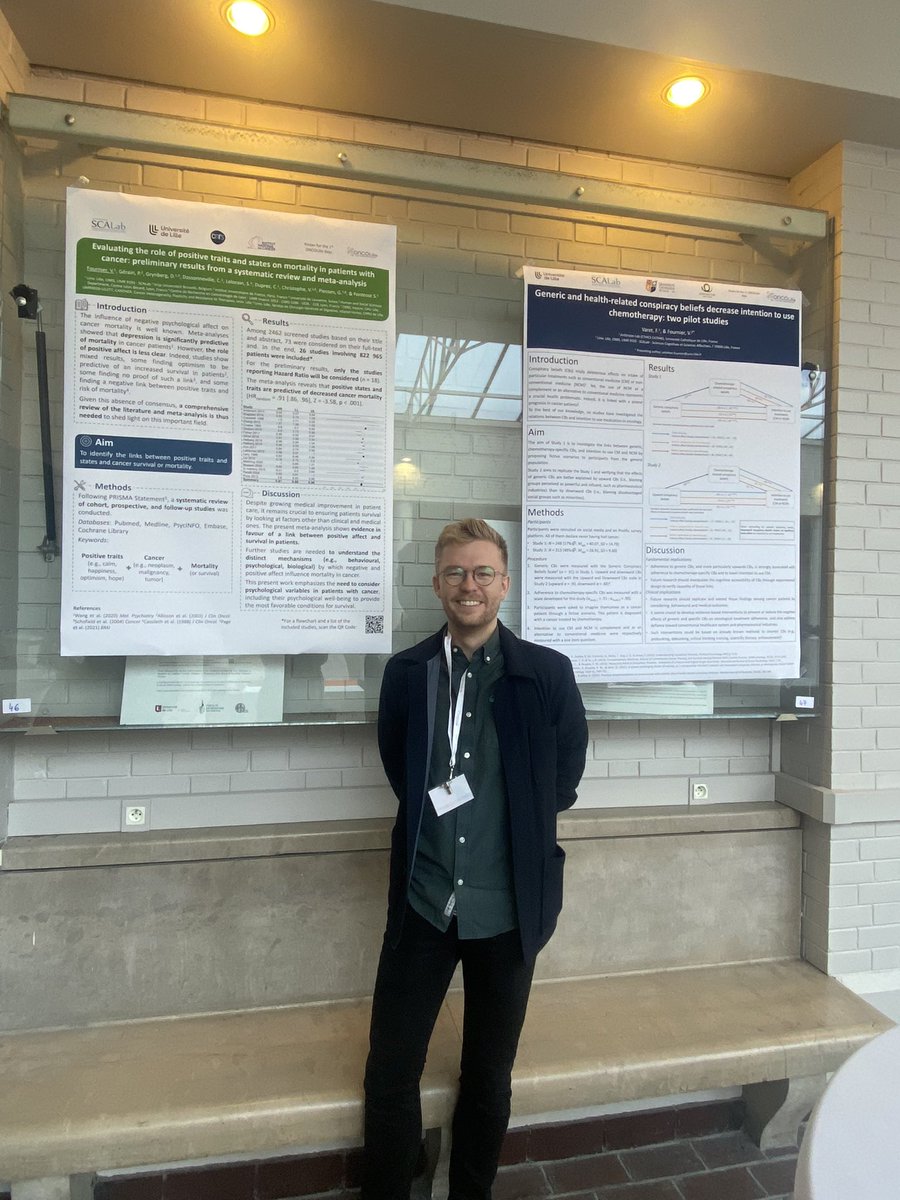 Pauline_Justin's tweet image. Petit aperçu de l’équipe #cancer du laboratoire #SCALab de l’@univ_lille présente pour présenter ses travaux @Fournier_VY @opsyrii