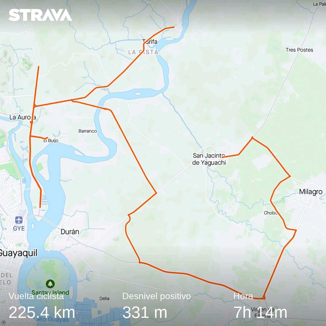 JuanJose_J4's tweet image. Los 225km #Bike de la familia #PythonTeamEc ayer... porque nosotros ENTRENAMOS juntos el proceso... y avanzamos... Rico y largo entreno 😁 #RumboACozumel
Ya huele a Ironman... 7h14 de ciclismo.
Echa un vistazo a mi actividad en Strava: strava.app.link/tnoIw51FGub