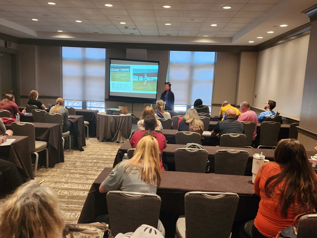 <a href="/dingus_sarah/">Sarah Dingus</a> coming up from FL to teach Virginia teachers about ninja obstacle courses at the @VirginiaAHPERD 2022 conference #
