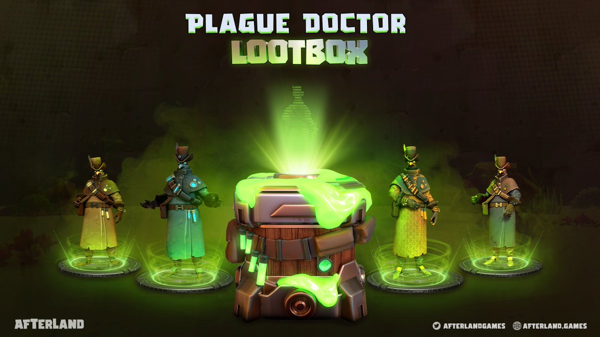 You will be entitled to a lootbox of Toxic Doctor skins with the various associated rarities ! 💎

All gold lobby holders will get a free drop 🎁

So, which one are you hoping to get ?  

👇Tell us in comments 👇

🎉1 free drop for one of you in comments 🎉

#NFT <a href="/WAX_io/">WAX</a> #P2E