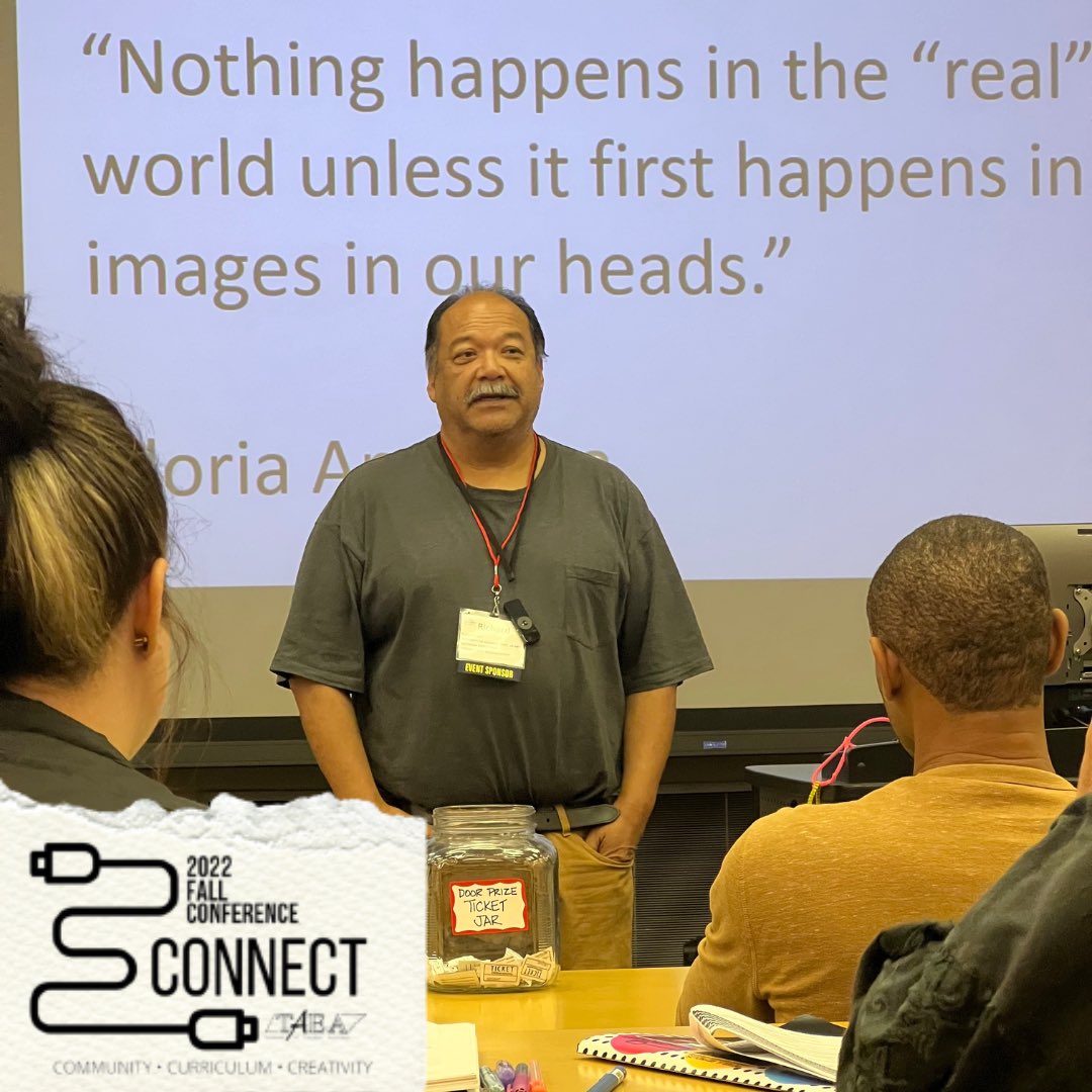 We are grateful for Richard Lou for providing us the opportunity to engage with his work and invest some time thinking about Community Engagement. #tnartedconnect