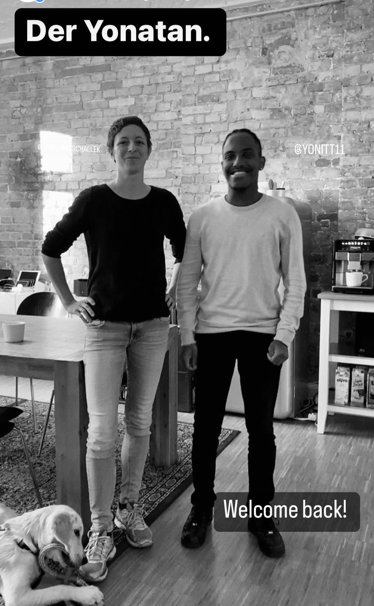 TBOagency's tweet photo. Die Woche.
Es war wieder einiges los. Start in die Woche mit unserem gemeinsamen Team Frühstück. Außerdem ist Yonatan wieder zurück verstärkt unser Android Team. Und Matthias ist seit 5 Jahren TBO‘ler 👏 - Wir freuen uns sehr auf die weiteren Jahre mit dir!
#wearetbo #agencylife https://t.co/BlhQTik8Hf