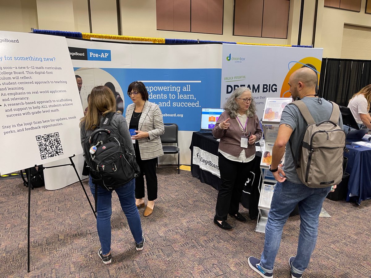 We're loving the energy at CMC South! Great sessions, great ideas, great people! Come visit us at booth #112 to learn more about Pre-AP math courses! <a href="/CAMathCouncil/">CMC - CA MathCouncil</a> #CMCMath