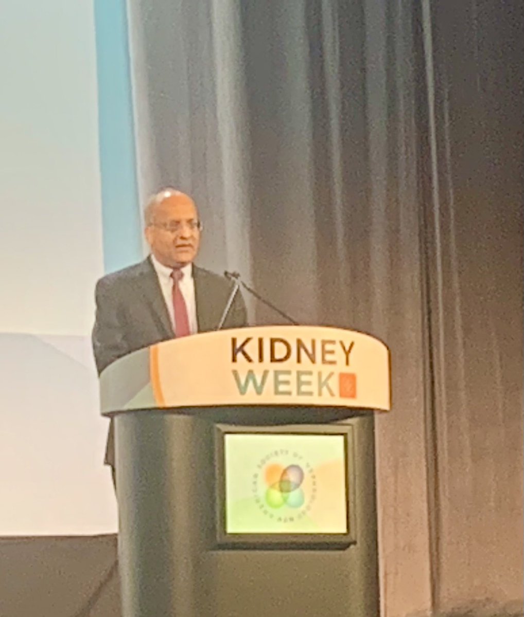 <a href="/ASNKidney/">American Society of Nephrology</a>⁩ Week Plenary. Our own ⁦⁦⁦⁦⁦<a href="/anupamuab/">Anupam Agarwal</a>⁩! Presidential on and off the stage, connecting people, helping others, promoting science, advocating for kidney health. You continue to inspire. Thank you for all you do ⁦<a href="/UABHeersink/">UAB Heersink School of Medicine</a>⁩ ⁦<a href="/UAB_NRTC/">UAB Nephrology</a>⁩