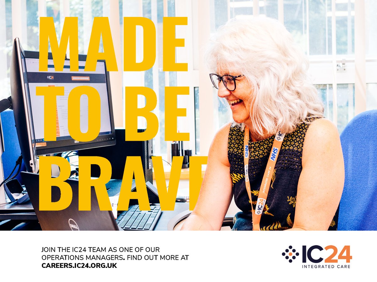 We have some fantastic opportunities to join our team as a Senior Operations Manager or as an Operations Manager across multiple sites. 

This is an exciting time to join IC24. Find out more about us and the positions below. 

careers.ic24.org.uk

#madetobebrave