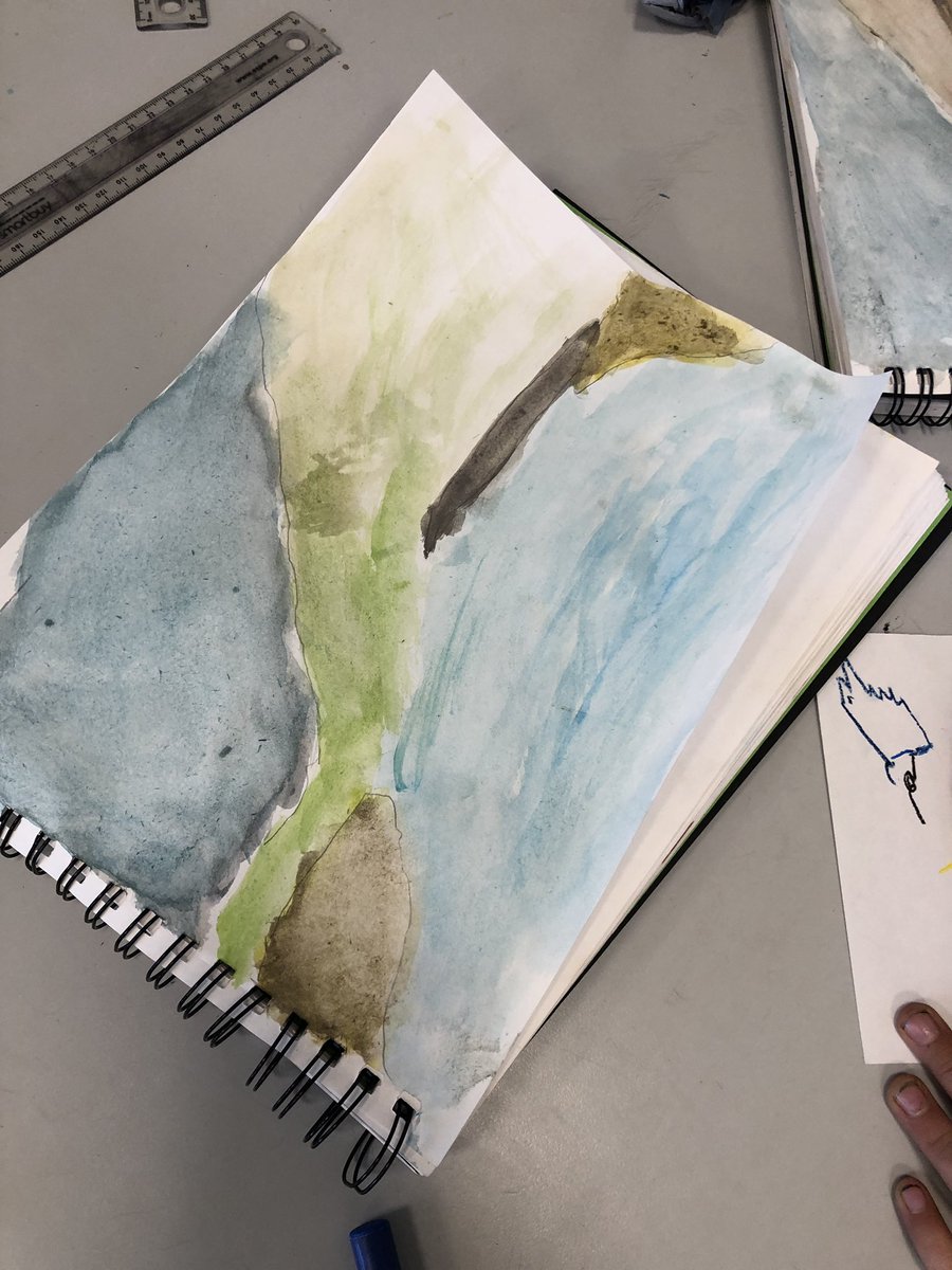 We’ve been very inspired by the amazing artwork in <a href="/TomPercivalsays/">Tom Percival</a> book ‘The River’ we decided to make our own river scenes using watercolours this afternoon. <a href="/hartsholmeacad/">Hartsholme Academy</a> <a href="/HarbourLearning/">Harbour Learning Trust</a>  #HHAart