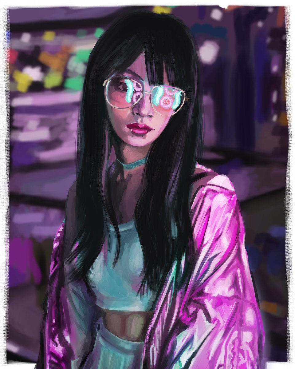 lannillu's tweet photo. Holographic study
#digitalart #ArtistOnTwitter #sketch #NeonArt #digitalpainting https://t.co/4w6xwFyXjY