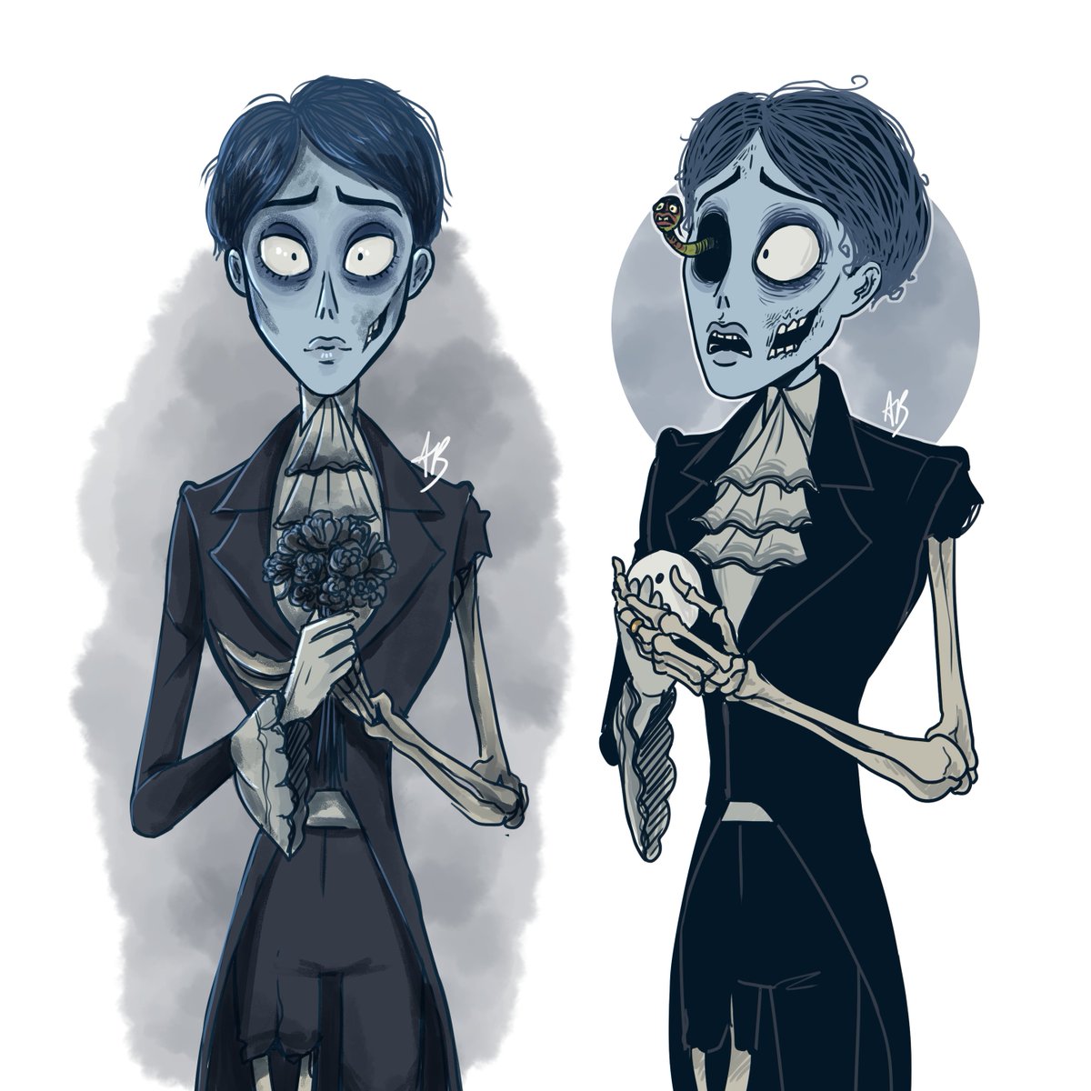 andrew_byass's tweet photo. 🦋Corpse Groom Character Design!
▫️ #corpsebride #timburton #Halloween2022 #Halloween #characterart https://t.co/fhGWweWLGy