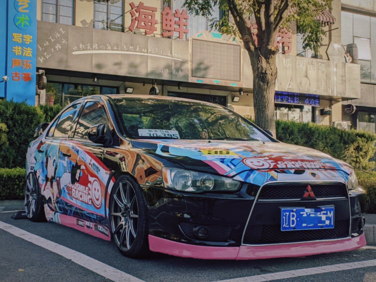 RacingMiku2020's tweet photo. #痛車 #初音ミク #三菱自動車 #LancerEX #RacingMiku https://t.co/fCJQxSFehZ