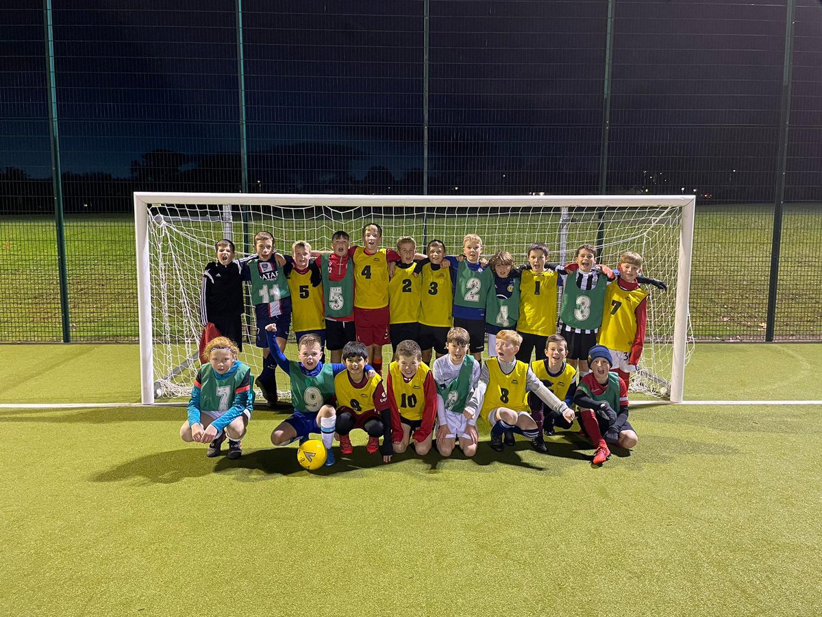 RDMScone's tweet photo. RDM learners were taking part in the Perth Academy Cluster event after school today. Lots of great football on display. Well done everyone! #widerachievement https://t.co/j87yO0qElP
