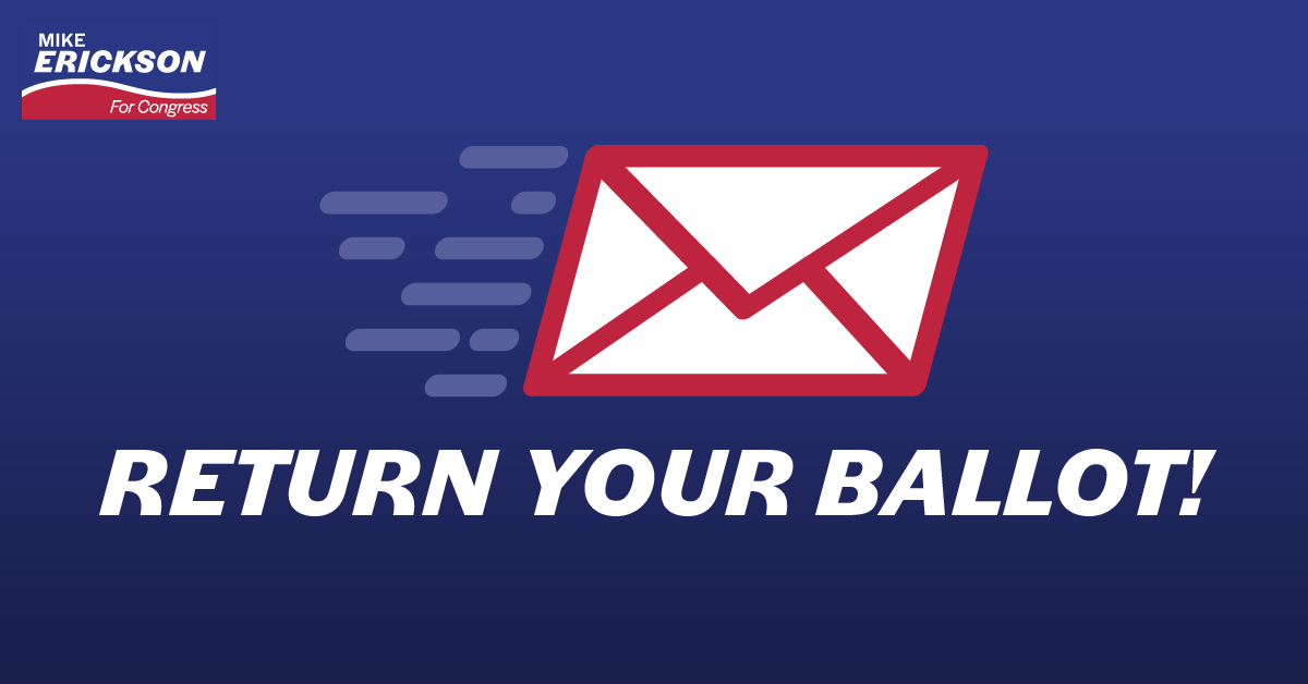 Mike Erickson for Congress tweet media