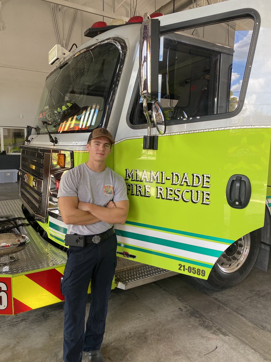 GilDiaz63's tweet photo. Proud of my boy! Caring for those in need in Miami Dade County. #MDFRSTRONG! https://t.co/yHqQOjrvbg