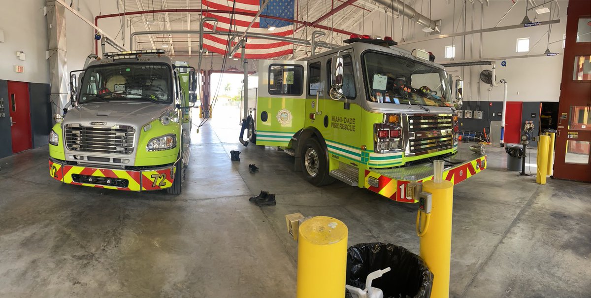 Proud of my boy! Caring for those in need in Miami Dade County. #MDFRSTRONG!