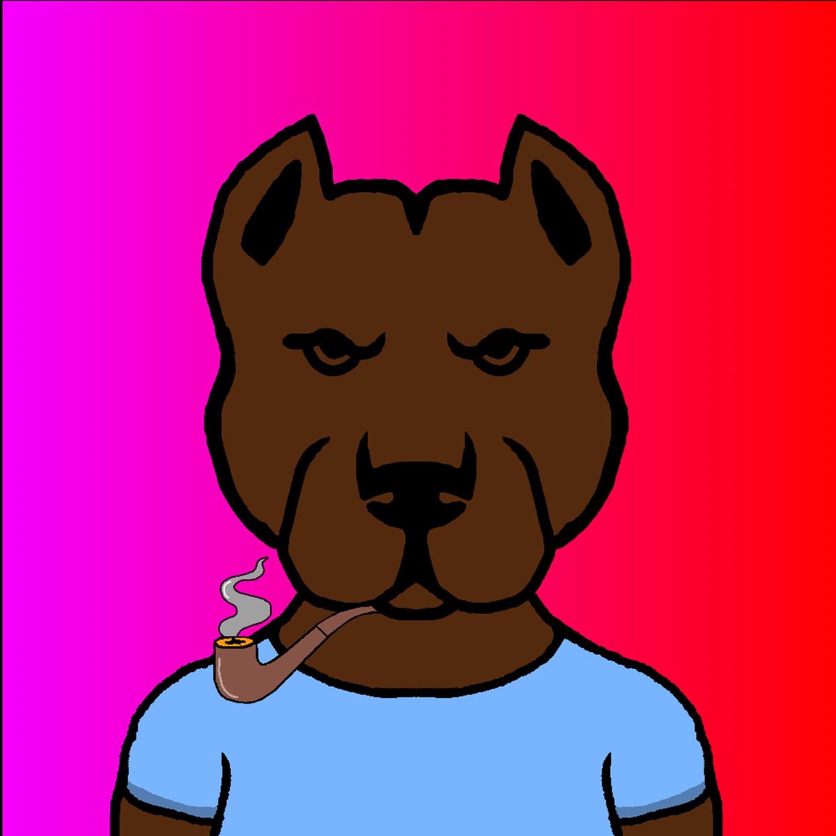 DangerDogsNFT_'s tweet photo. First 1,000 to Follow, Like, Retweet will be a danger to society https://t.co/x6Yq4lE8aN