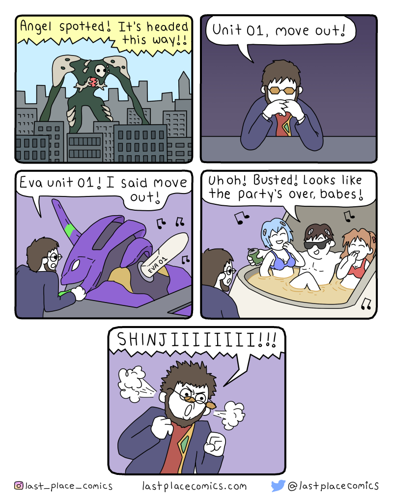 👼New comic: Bro Shinji👼
👇BONUS PANELS IN THE COMMENTS👇