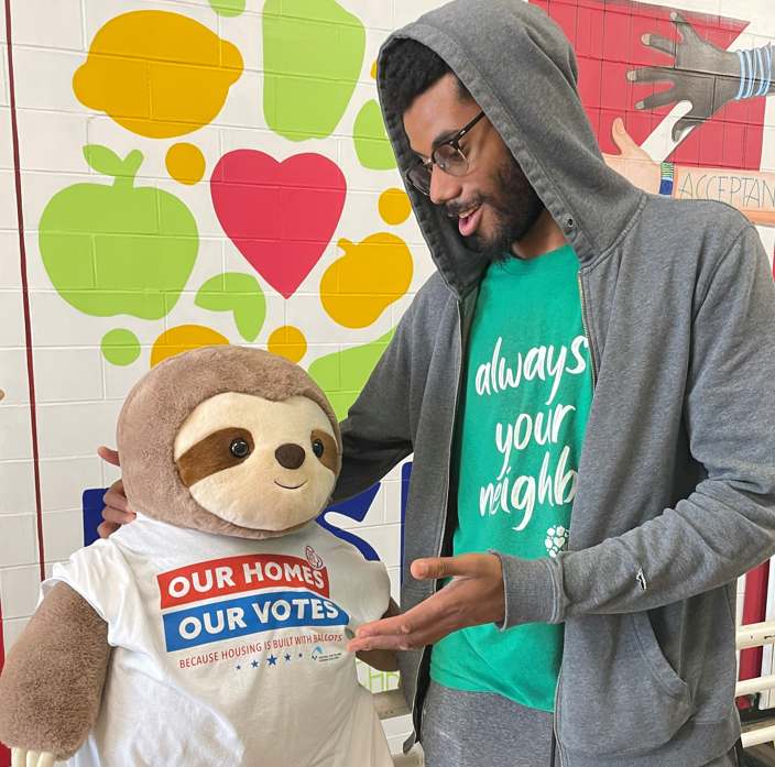 Did you know we VOTE for our state's Supreme Court?! It's a big deal!! Chad learned all about what's at stake next year from Isaiah - voting rights, education, civil protections and more are all coming before the court soon! Visit linktr.ee/nsivotes for voting info!!🗳️