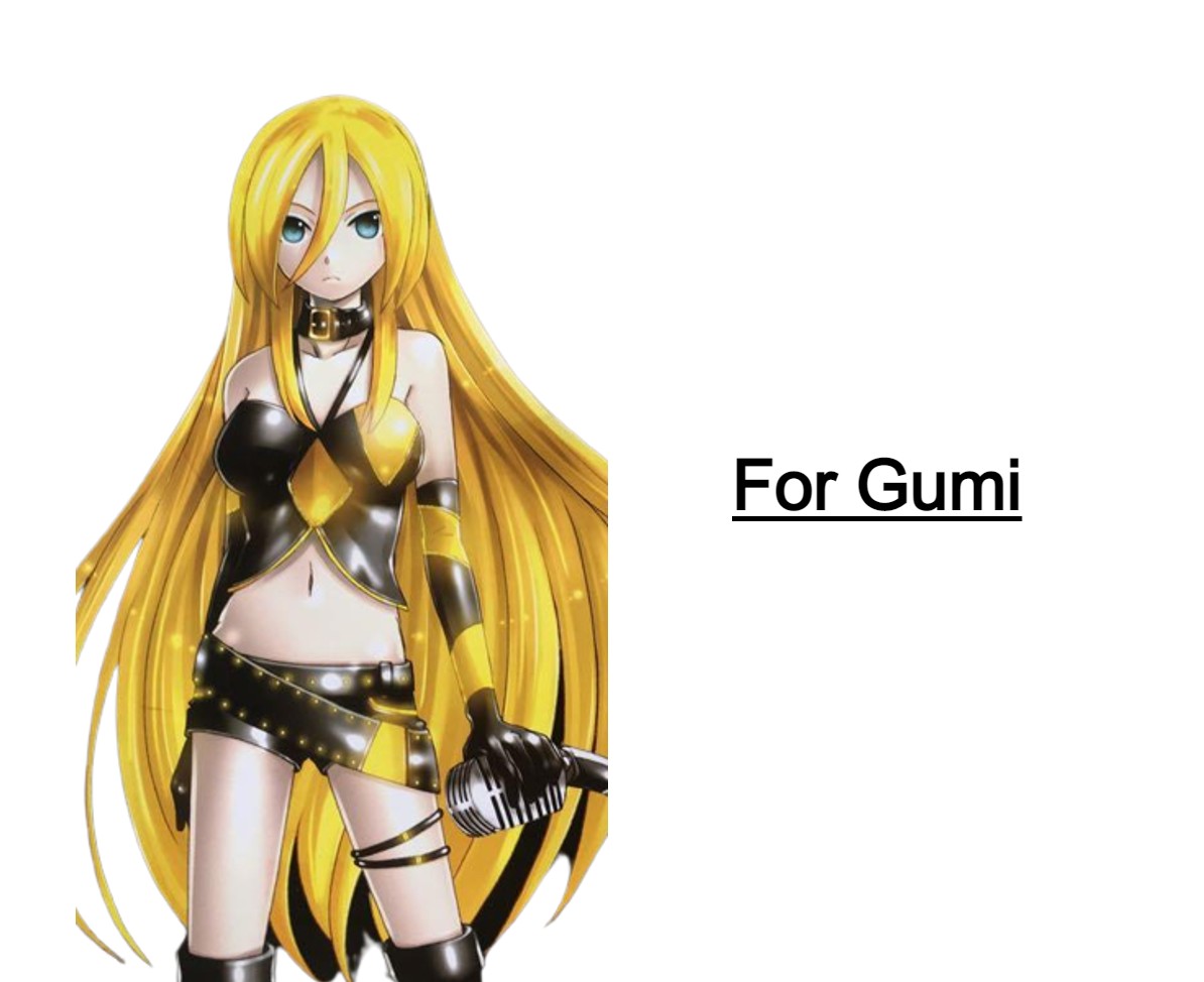 Vocaloid Lily's most important outfits