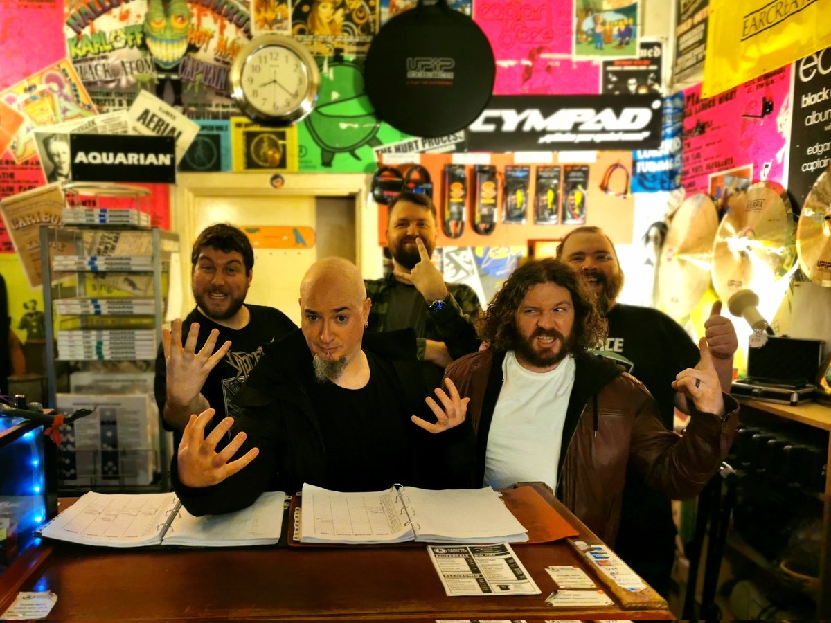 Great news - we are alive! And with a new bassist #GoodbyeParker #HelloGary