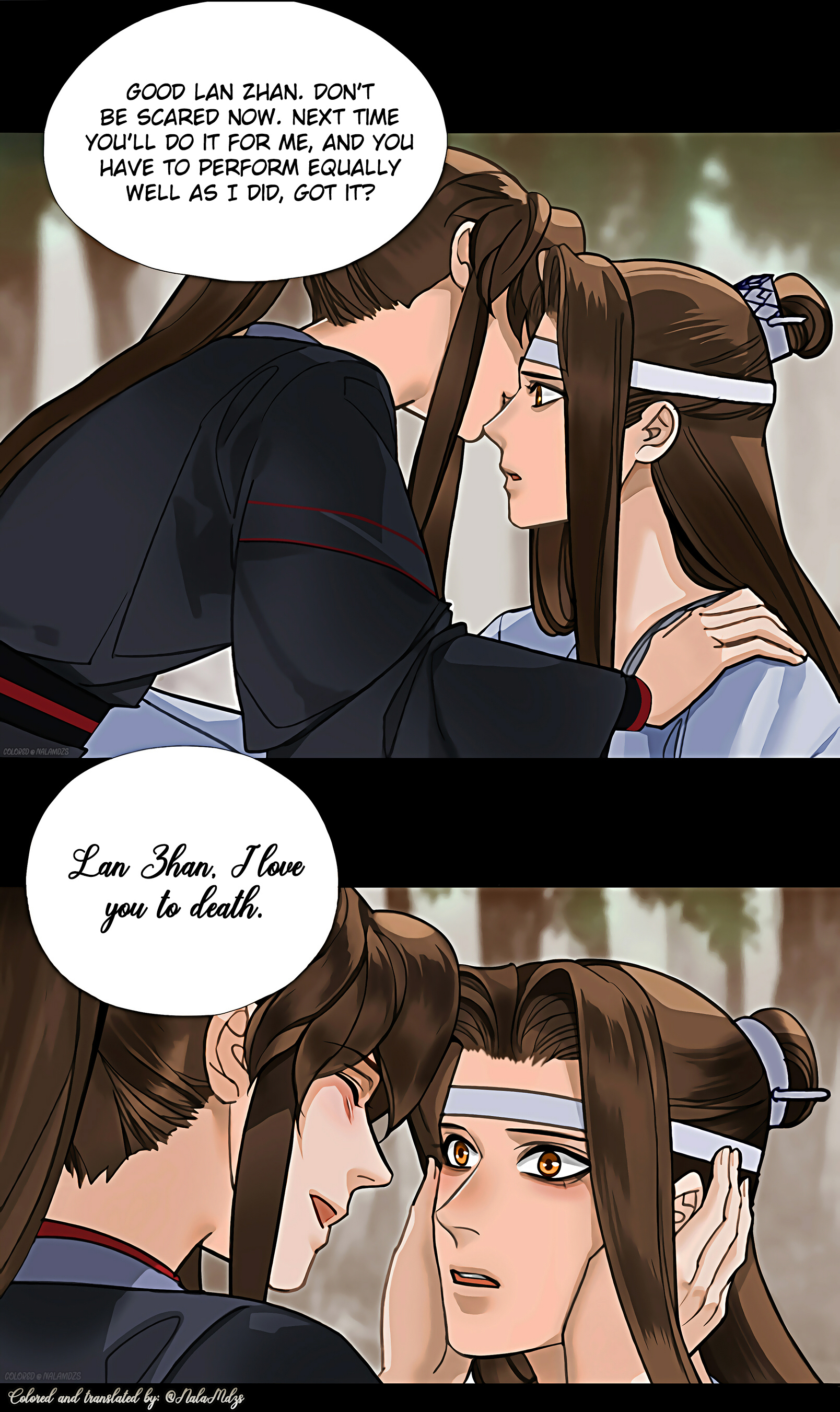 WANGXIAN+ MDZS MANHUA final chapter 259! 💙❤ “lan