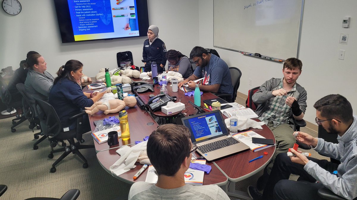 No worries - we didn't have a sudden rash of injuries at Iridian - we just had first aid training for a new crew of volunteer first responders.

Thanks to all for participating - we hope not to need to use your new knowledge but glad you are ready if needed.

#firstaidtraining