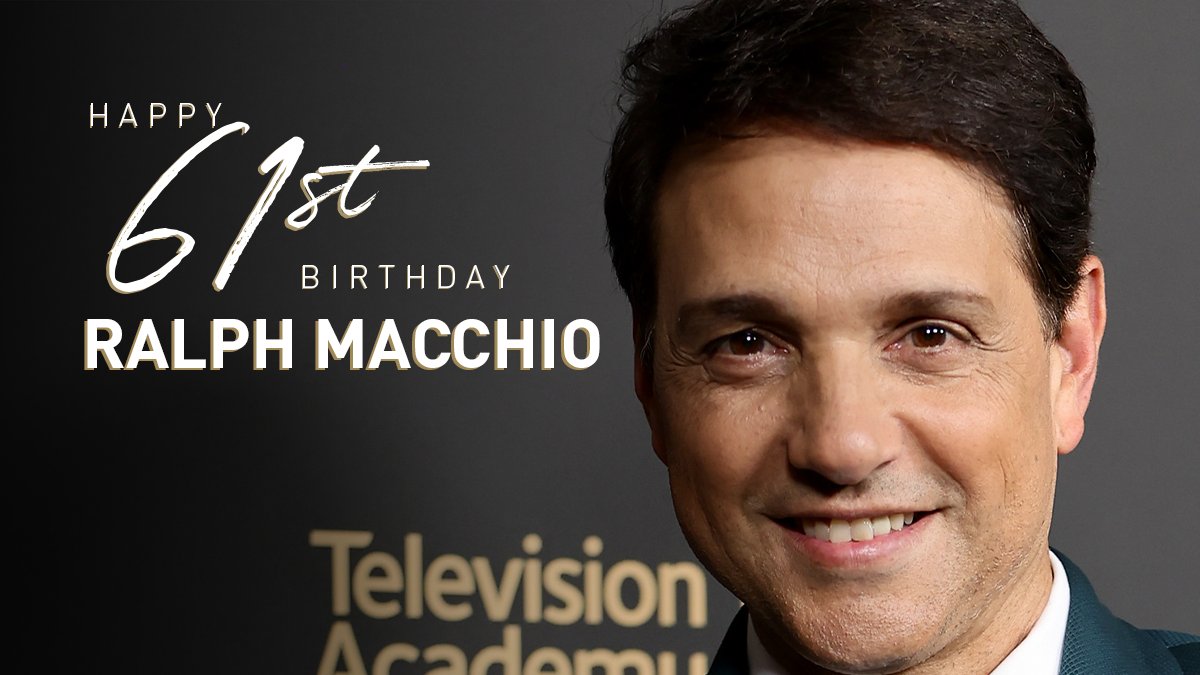 Happy 61st birthday to the legendary Actor Ralph Macchio! 
