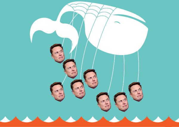 And so begins the era of the #ElonWhale.  #FailWhale born anew, but much worse.