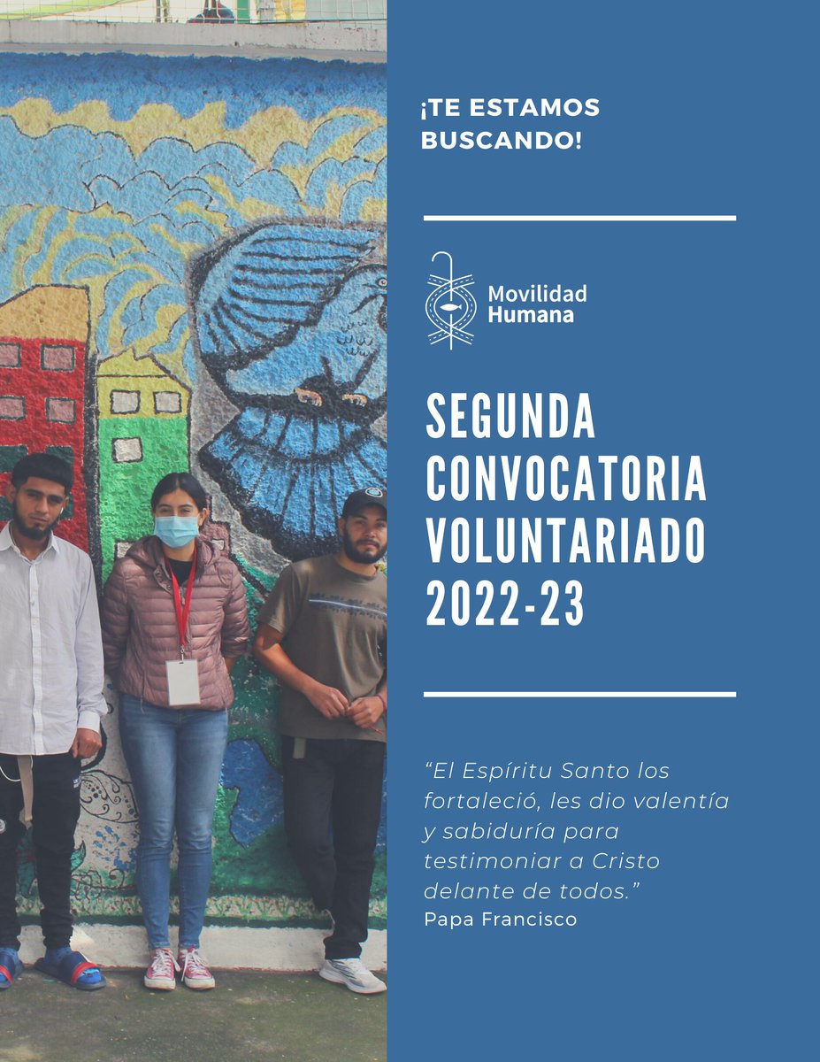 DEPMH's tweet photo. ¡Nueva fecha límite! 👉Convocatoria #voluntariado 2022-23 https://t.co/nAbLUZbZMN https://t.co/DVjEcarcN5