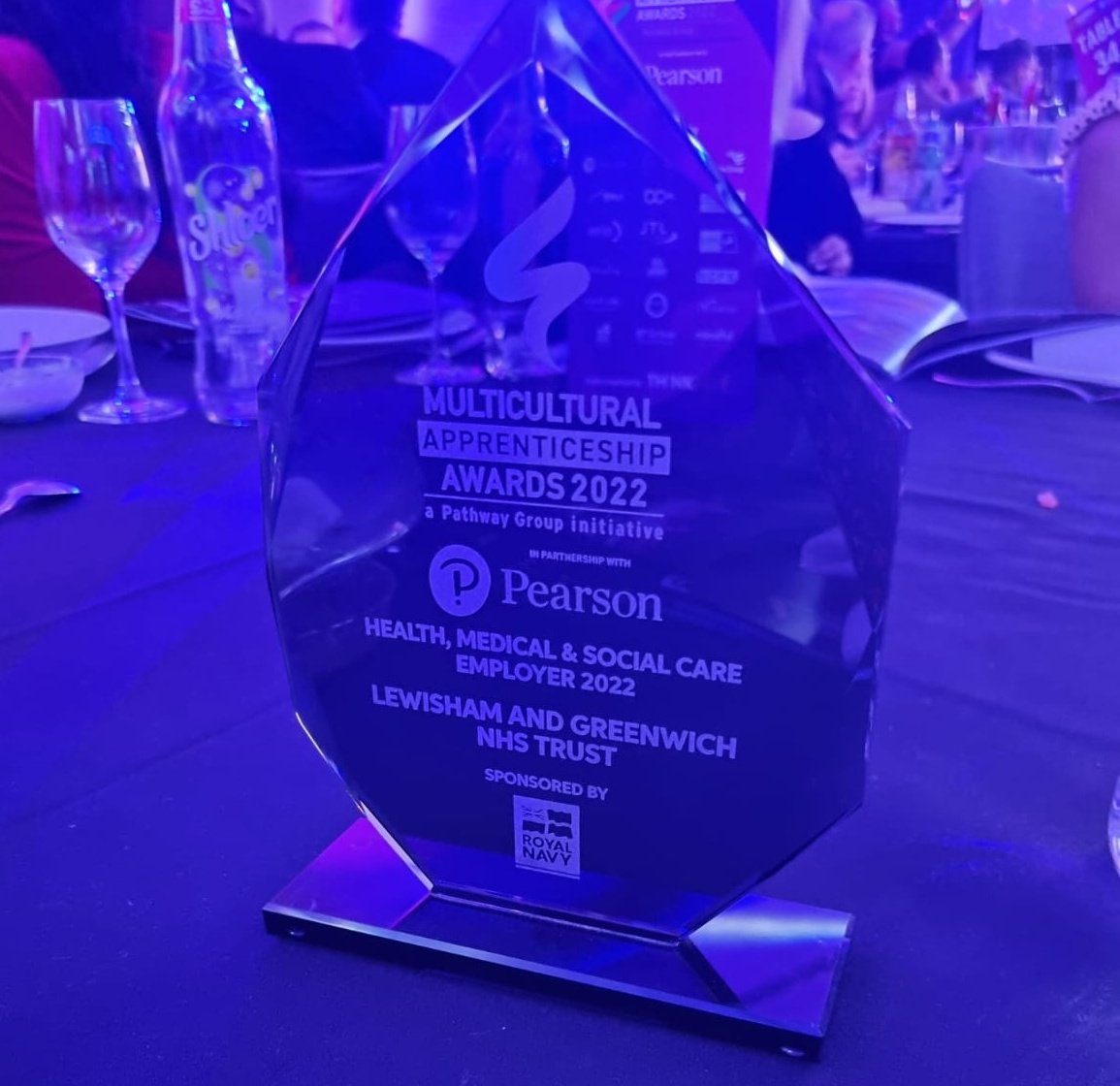 LGT_NAs's tweet photo. 🎉 #MCAppAwards Lewisham and Greenwich NHS Trust just won the employer award in Healh and Social Care category. Amazing night!!!! Thanks for everyone! @LGT_NAs @Midwife_VC @pamevibandor @LG_NHS @LGT_amanda. 🎉🎉🎉 https://t.co/ocj7WfEaYi