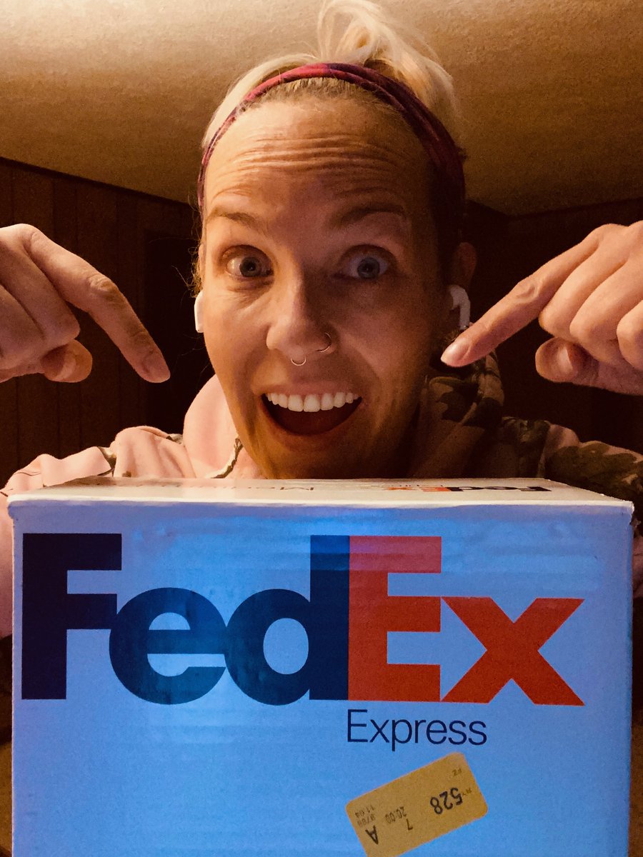 Listen, I may be a hot mess express today, but @FedEx just brought me some goodies from the @SanJoseSharks' @Sharks1991Club! 🦈🤩🥰

Stay tuned for an unboxing vid soon in the #LadiesOfTheSharks group! 🔗bit.ly/3LkeYgF

#SJSharks #Sharks1991Club #SharksTerritory