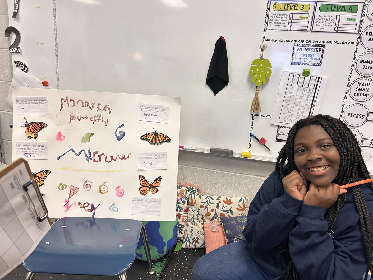 CrowdersCrew's tweet photo. The crew presented their animals &amp; adaptations today to their peers! It was SO fun &amp; we loved hearing their academic conversations! 🤩 one proud teacher! @DYE3rdGrade @DavidYoureeElem https://t.co/3JbXKIcwzp