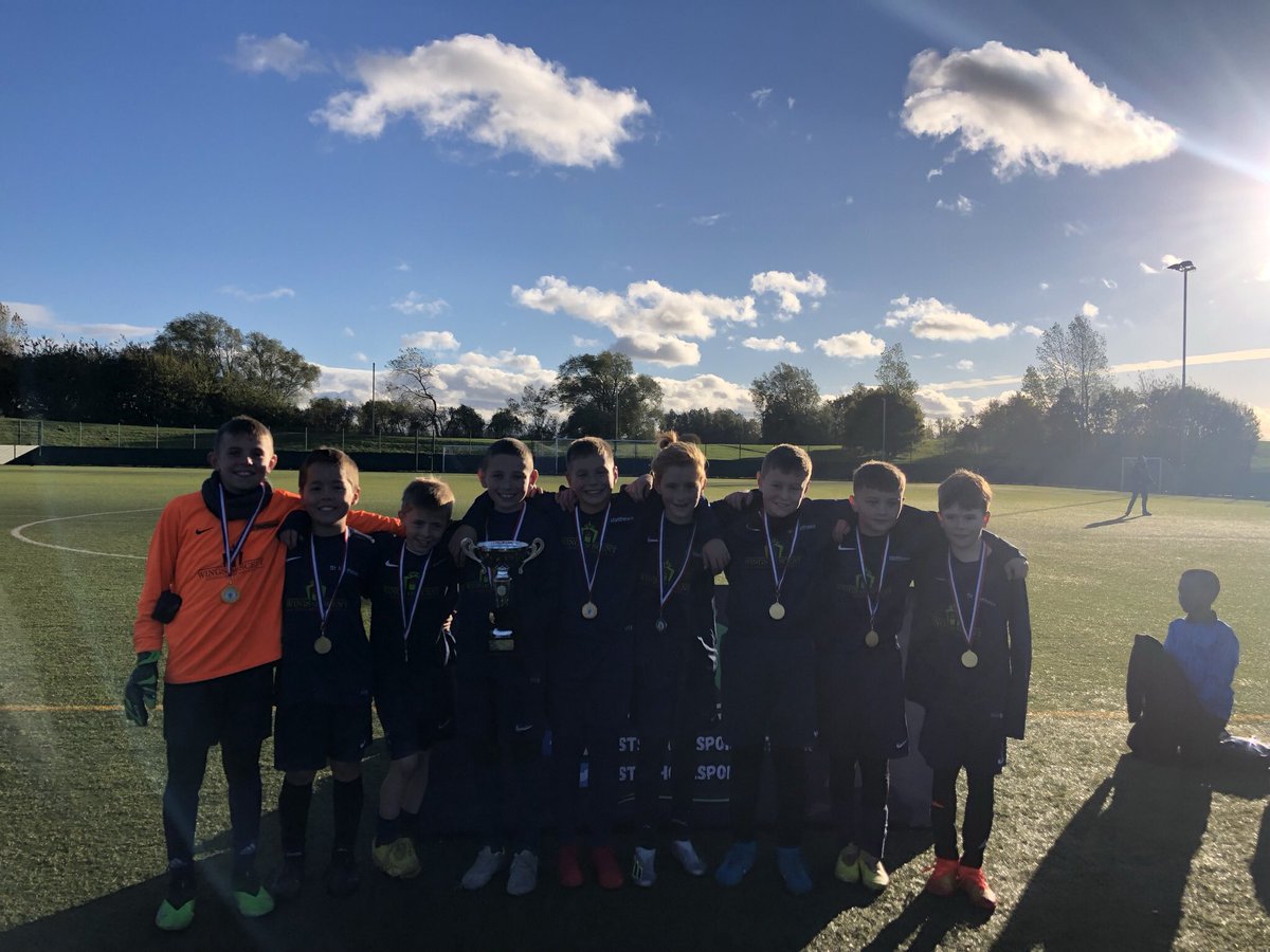 stmatthewsrc's tweet photo. South Tyneside Bart Rippon Champions for the 2nd year running. Well done to the boys football team and their brilliant coaches! They were superb. 🏆🥇👏 https://t.co/u5F8WJ4JyI