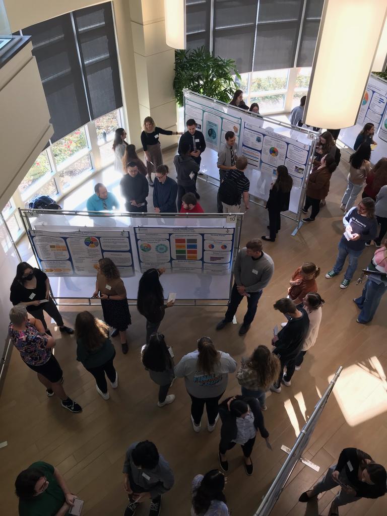 CUWPharmacy's tweet photo. Early November is when our P2 students present the research/project posters they have been working on for the semester.  #pharmacy https://t.co/z8qTwQFoRW