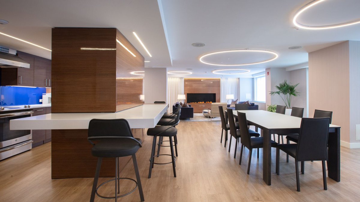 VCA_Arch's tweet photo. The design inside 151 Tremont Street condominiums is as gorgeous as the views you see looking outside onto Boston Common and the Public Garden. 

We loved working with @KaplanConstruct and @FirstRealtyMgt on this renovation to transform the main lobby and amenity spaces! https://t.co/BCSu70AnMx