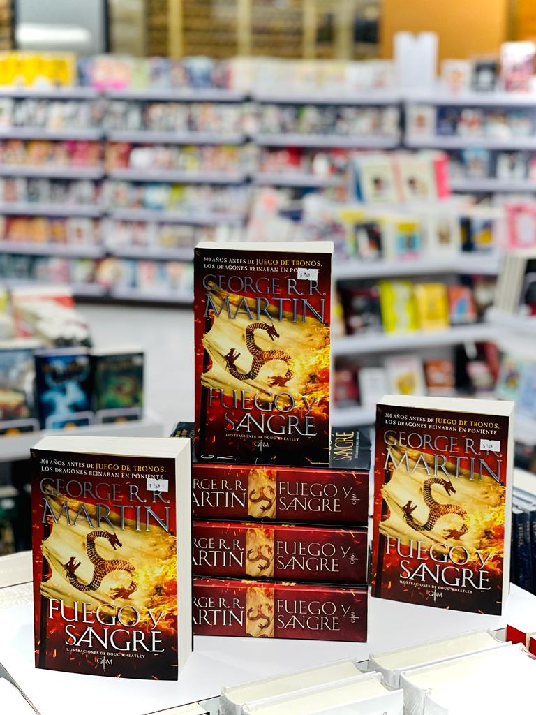 MixupTeam's tweet photo. La saga que inspiró la serie de: Juego de tronos.🙌✨
Fuego y Sangre disponible en #Mixup.
#GOT #Mixup #Libros #LibrosMixup https://t.co/WKPhR9ziME
