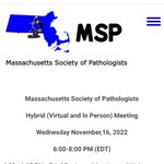Photo by Massachusetts Society of Pathologists (@MSPathologists)